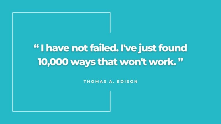 Monday Motivation: Why Thomas Edison’s 10,000 Failures Still Inspire Success Today