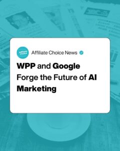 WPP Google AI partnership