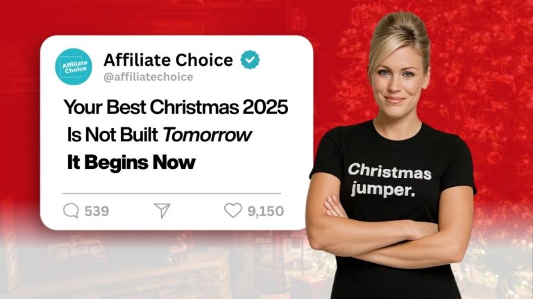 Why Christmas 2025 Affiliate Success Starts Today