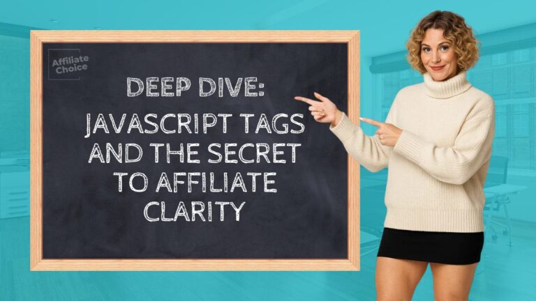 Deep Dive: JavaScript Tags and The Secret to Affiliate Clarity