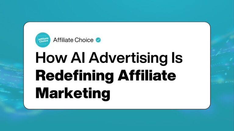 When AI Becomes the Algorithm: The Next Gold Rush for Affiliate Marketers