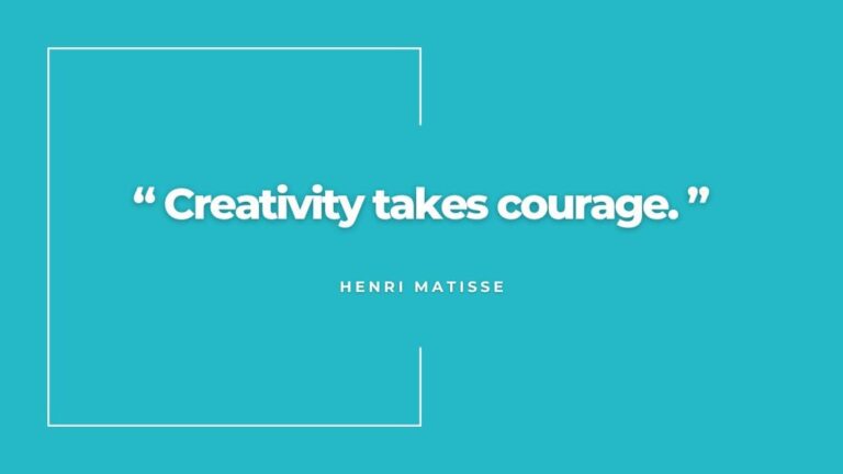 Monday Motivation: Creativity Takes Courage And Builds Real Online Advantage